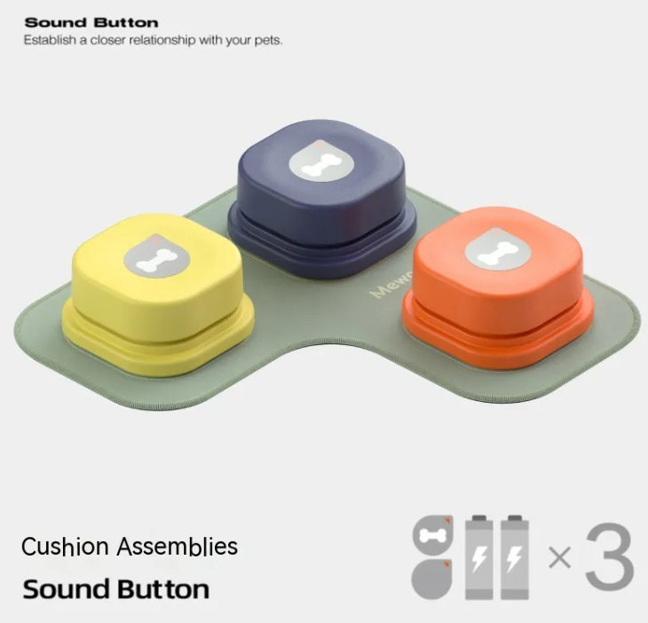CozyPaws Recordable Pet Communication Buttons