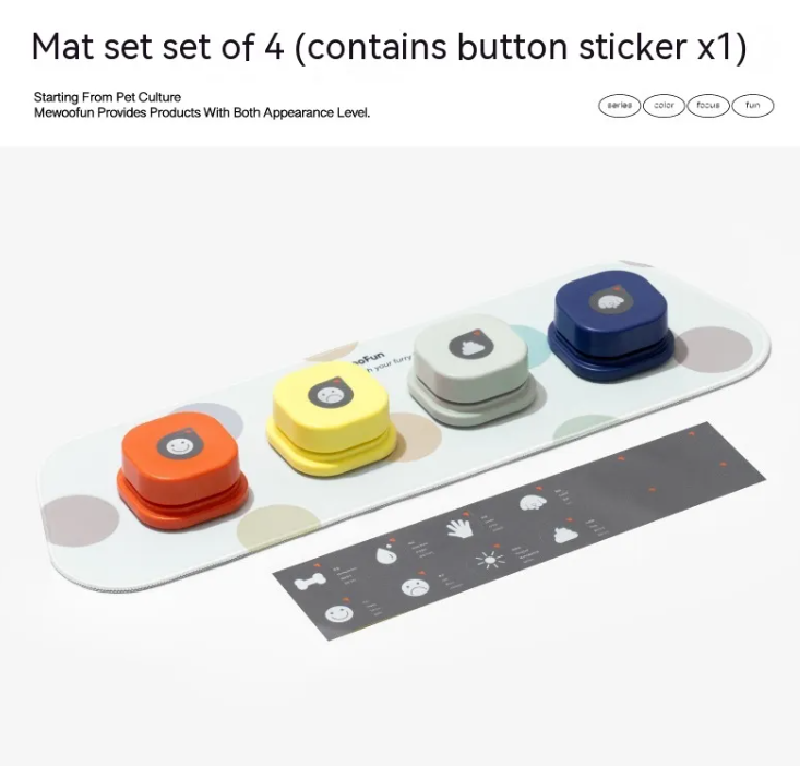 CozyPaws Recordable Pet Communication Buttons