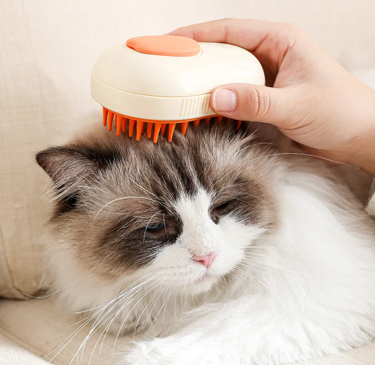 CozyPaws 3-in-1 Steam Pet Grooming Brush
