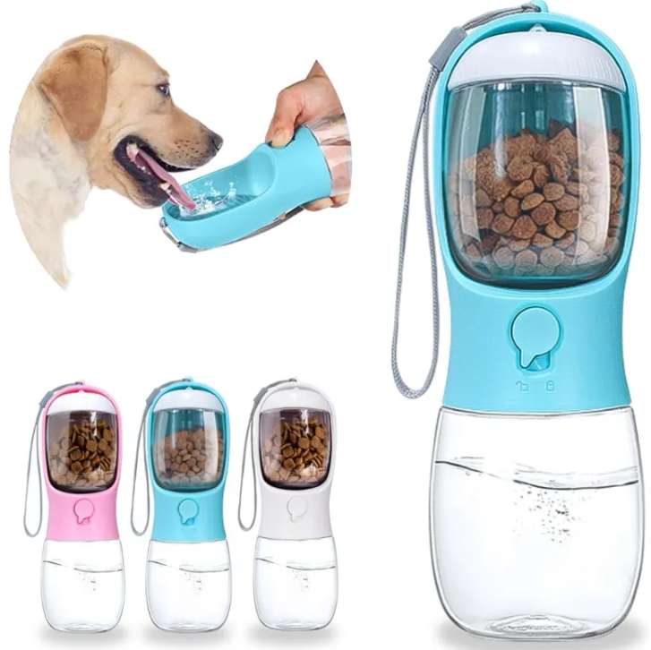 CozyPaws Portable Travel Water Bottle