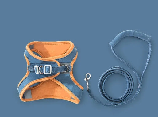 CozyPaws Adjustable Cat Harness & Leash Set